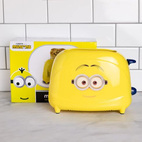 Uncanny Brands Minions Dave 2-Slice Toaster- Toast Iconic Minion on Your Toast in Saudi Arabia