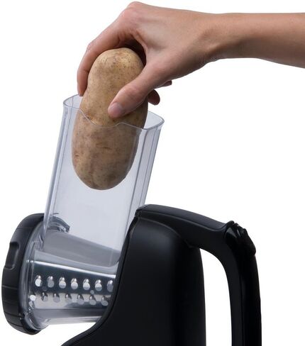 Presto Professional SaladShooter Electric Slicer/Shredder- 02970, Black in Saudi Arabia