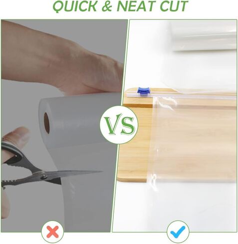 مفرغة ختم مفرغة مفرغة لحفظ الطعام / نوتري شيف - مع سطح السطح للعرض 11 بوصة بحد أقصى. لفة ختم الفراغ، طول مخصص لإعداد الوجبات / Sous Vide in Kuwait