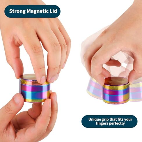 Romybue Spice Grinder Small 2.0 Inch Colorful in Saudi Arabia