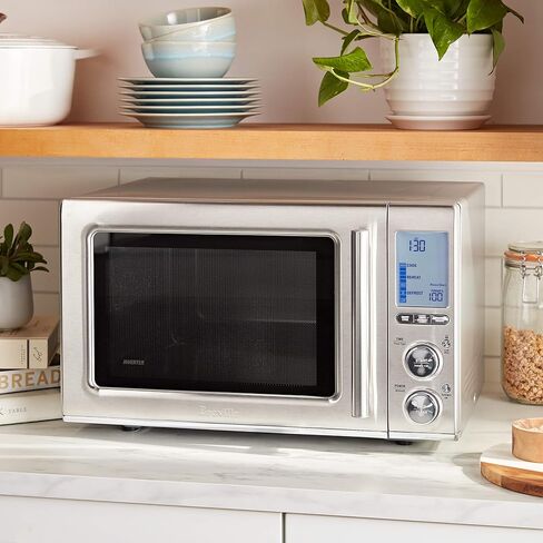 Breville Smooth Wave Microwave, Brushed Stainless Steel, BMO850BSS in Saudi Arabia