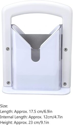 Bagel Slicers Guillotine Bagel Cutter with Safety Shields, Non Stick Blade and Easy Grip Handle - Bread Slicer for Homemade and Commercial Buns, Muffins and Rolls in Saudi Arabia