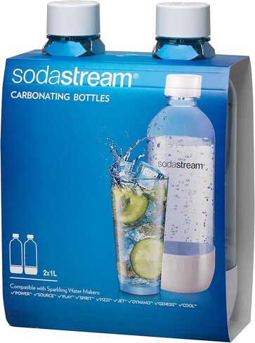 SodaStream 1L Bottle + 0.5L Twin Pack - Mother's Day Limited Edition, Pink in Kuwait