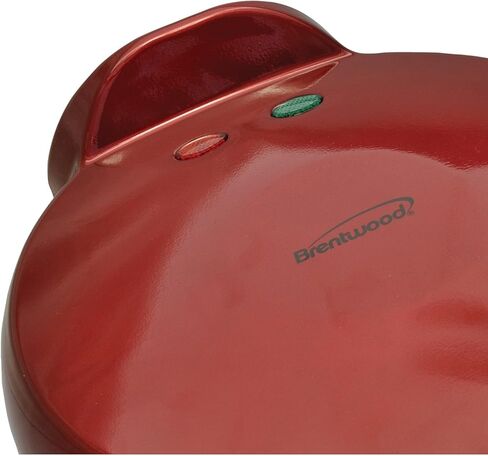 Brentwood - TS-120 Brentwood Quesadilla Maker, 8-inch, Red in Saudi Arabia