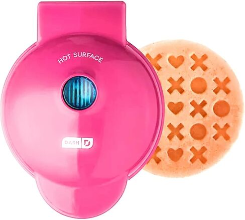 Love Mini Waffle Maker in Magenta in Saudi Arabia