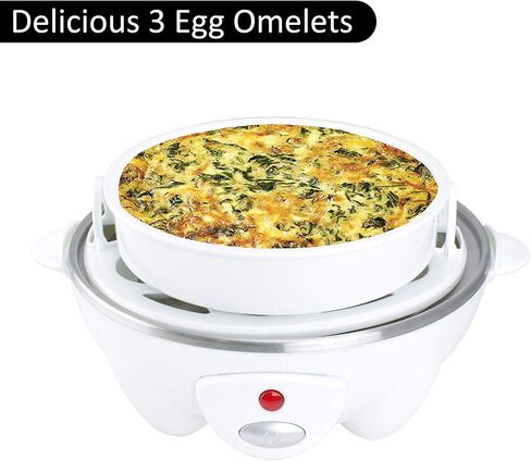 Brentwood TS-1045BK Appliances Electric Egg Cooker with Auto Shutoff (Black), One Size in Kuwait