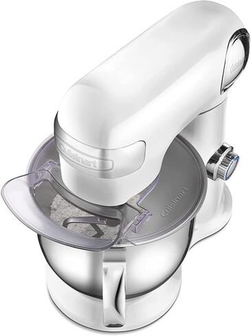 Cuisinart SM-50BC 5.5-Quart Stand Mixer Brushed Chrome Silver Lining Bundle with 1 YR CPS Enhanced Protection Pack in Saudi Arabia