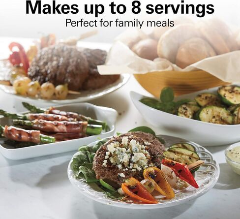 هاملتون بيتش شواية داخلية من مالتي جريل، شواية وموقد لحم الخنزير المقدد 8 قطع 31605A in Kuwait