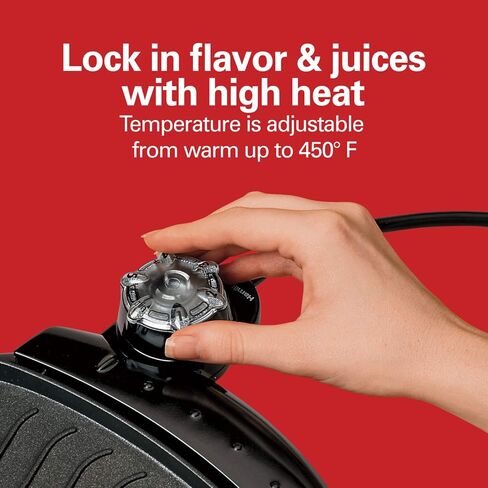 هاملتون بيتش شواية داخلية من مالتي جريل، شواية وموقد لحم الخنزير المقدد 8 قطع 31605A in Kuwait