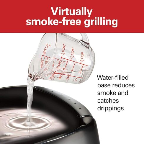 هاملتون بيتش شواية داخلية من مالتي جريل، شواية وموقد لحم الخنزير المقدد 8 قطع 31605A in Kuwait