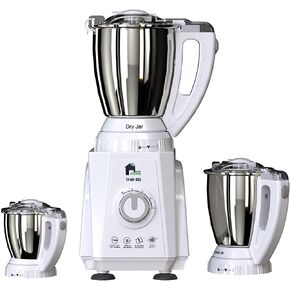 مطحنة خلاط إيكونوهوم - مطحنة خلاط كهربائية للطهي الآسيوي، إعداد الطعام - تتضمن وعاء تصفية، وعاء مطحنة جاف ورطب، وعاء صلصة، أغطية وملعقة - محرك 750 وات، شفرات من الفولاذ المقاوم للصدأ 304 in Kuwait