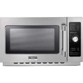 Midea Equipment 1025F0A Countertop Commercial Microwave Oven with Dial, 1000W, Stainless Steel, .9 CuFt in Saudi Arabia