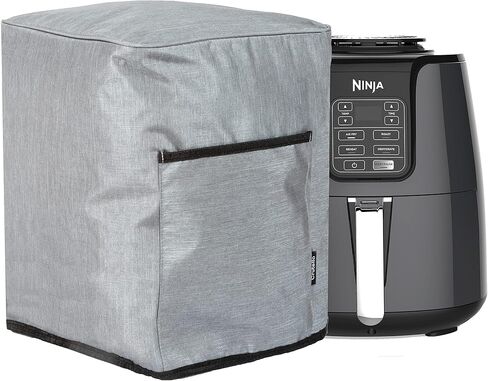 Crutello Air Fryer Cover with Storage Pockets for 2.8-4.8 Quart Fryers, Fits Various Brands, Heavy Duty Air Fryer Covers, Air Fryer Covers For Kitchen Counter in Saudi Arabia