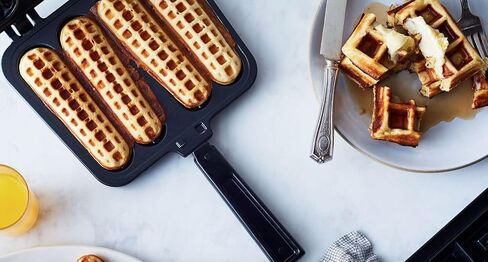 NordicWare 15040 Cast Aluminum Stovetop Belgium Waffle Iron in Kuwait