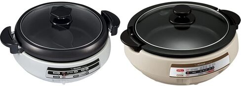 Zojirushi EP-PFC20HA، مقلاة كهربائية Gourmet d’Expert® لوعاء Yin Yang الساخن in Kuwait