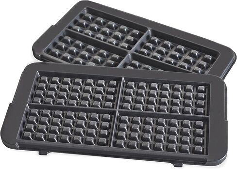 أطباق وافل صحية من السيراميك غير قابلة للالتصاق وقابلة للعكس من GreenPan للشواية والشواية 6 في 1، آمنة للاستخدام في غسالة الأطباق، خالية من PFAS in Kuwait