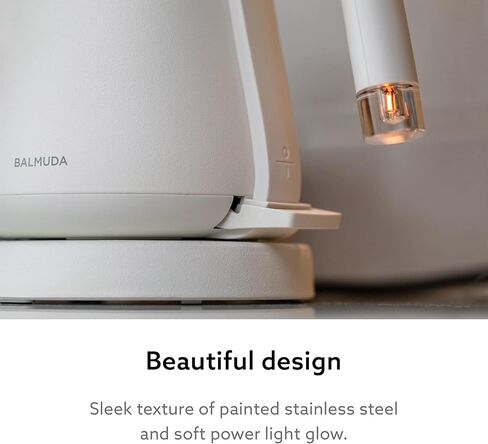 بالمودا الغلاية | غلاية كهربائية خفيفة الوزن معقوفة | ستانلس ستيل | سعة 0.6 لتر (20 أونصة سائلة) | مؤشر ضوء النيون | مثالي للشاي والقهوة | K02H-BK | أسود | نسختنا in Kuwait