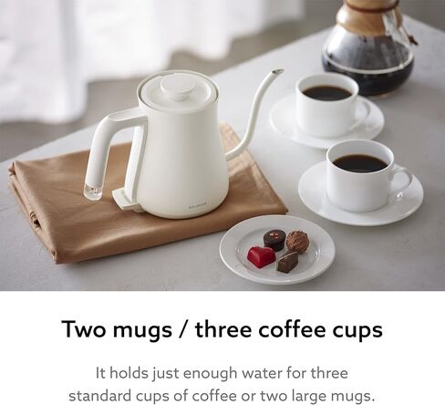 بالمودا الغلاية | غلاية كهربائية خفيفة الوزن معقوفة | ستانلس ستيل | سعة 0.6 لتر (20 أونصة سائلة) | مؤشر ضوء النيون | مثالي للشاي والقهوة | K02H-BK | أسود | نسختنا in Kuwait