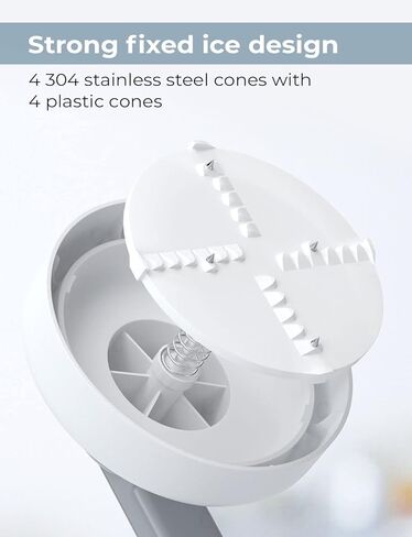 ماكينة حلاقة ثلج محمولة مع صواني مكعبات ثلج مجانية in Kuwait