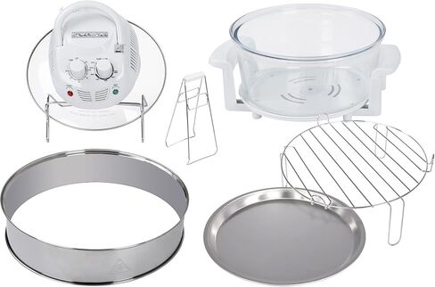 فرن كلاسيك كويزين 12-16.1l 1200 واط - ابيض in Kuwait