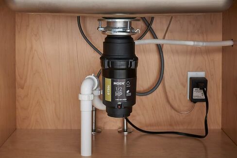 Moen GT50C Prep Series 1/2 Horsepower Continuous Feed Garbage Disposal featuring Fast Track Technology, Power Cord Included in Saudi Arabia