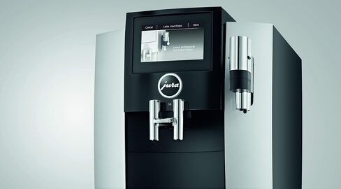 Jura S8 Automatic Coffee Machine 64 oz, Moonlight Silver and Jura Glass Milk Container, Clear in Kuwait