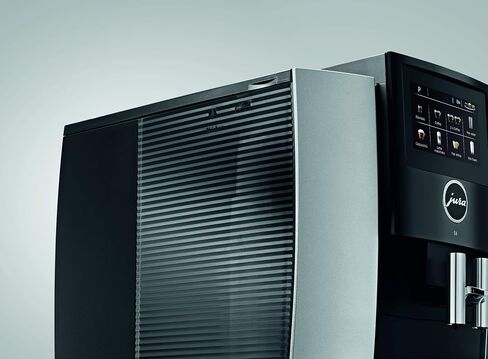 Jura S8 Automatic Coffee Machine 64 oz, Moonlight Silver and Jura Glass Milk Container, Clear in Kuwait