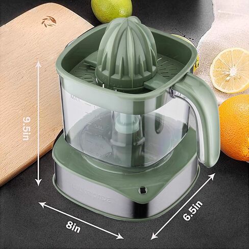 Electric Citrus Juicer 1.2L Large Volume, Orange Juicer with Powerful Motor and LED Working Lamp, Electric Lemon Squeezer for Orange Lemon Lime Grapefruit by LUUKMONDE in Kuwait