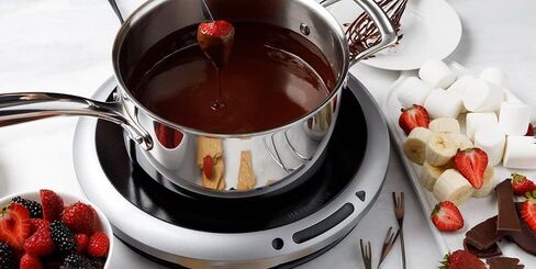 Hestan - SmartChef Series - Stainless Steel Sauce Pan with Lid, Temperature Control Induction Cookware, All-In-One Sauce Pan (5.5 Quart) in Saudi Arabia