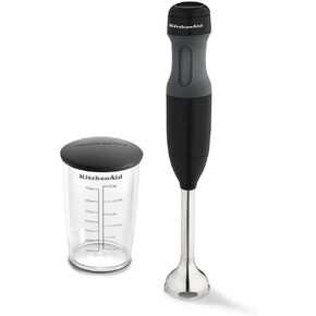 KitchenAid KHB1231OB 2-Speed Hand Blender, Onyx Black