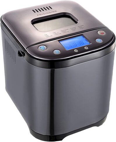 Bread Maker Machine with Nonstick Bowl, Bread Hook, Measuring Cup & Spoon. 15-in-1, Gluten-Free Bread, Cake& Yogurt, 3 Crust Colour options and more. 3 Loaf Sizes. 2LB XL-BLACK in Kuwait