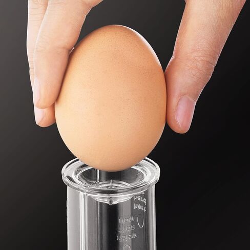 كروبس جهاز طهي البيض الكهربائي من سيمبلي اليكتريك: طهي البيض المسلوق أو المسلوق أو المخفوق أو الأومليت بسرعة. سعة 6 بيضات، اسود in Kuwait