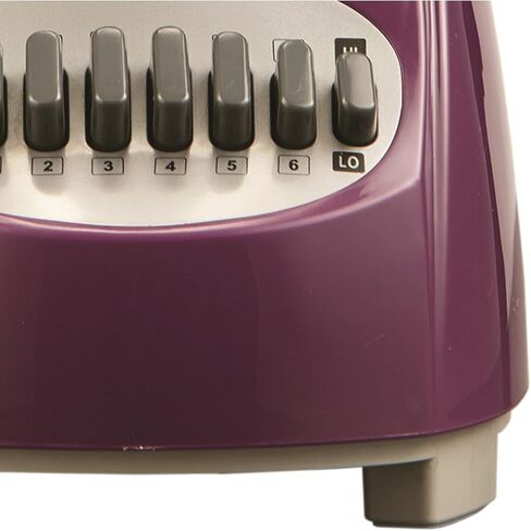 Brentwood JB-220PR Plastic Jar 12-Speed + Pulse Blender, Purple in Kuwait