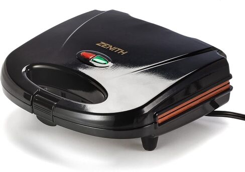 ZENITH Zenith Electric Indoor Panini Grill Maker with Zera Copper Non-Stick Grilling Plates, Countertop Bread Toaster Easy Storage 77062 0 in Kuwait