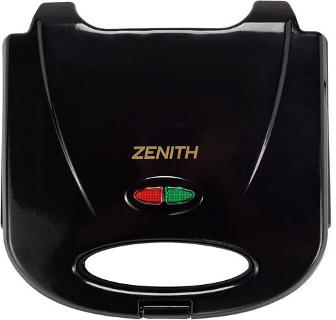 ZENITH Zenith Electric Indoor Panini Grill Maker with Zera Copper Non-Stick Grilling Plates, Countertop Bread Toaster Easy Storage 77062 0 in Kuwait