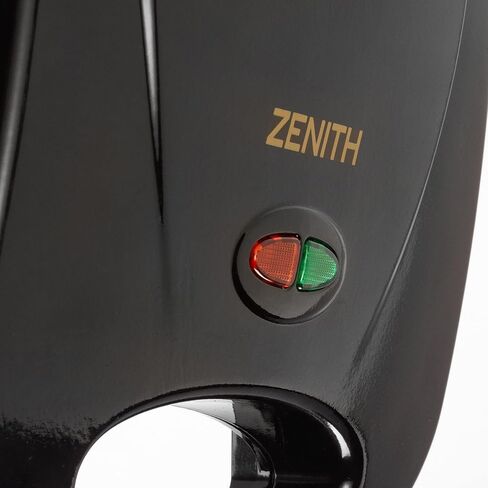 ZENITH Zenith Electric Indoor Panini Grill Maker with Zera Copper Non-Stick Grilling Plates, Countertop Bread Toaster Easy Storage 77062 0 in Kuwait