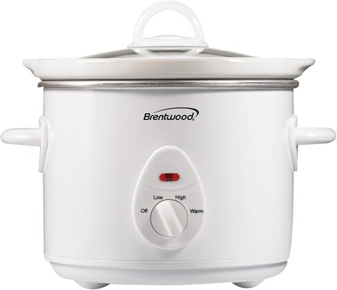 Brentwood Appliances SC-135W 3-Quart Slow Cooker (White) in Saudi Arabia