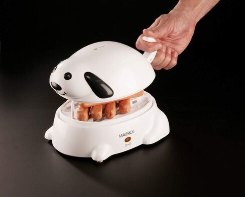 Maverick HC-01 Hero Electric Hot-Dog Steamer, White in Kuwait