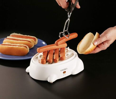 Maverick HC-01 Hero Electric Hot-Dog Steamer, White in Kuwait