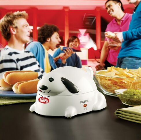 Maverick HC-01 Hero Electric Hot-Dog Steamer, White in Kuwait