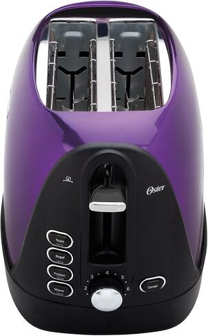 Oster 2 Slice, Bread, Bagel Toaster, Metallic Grey in Kuwait