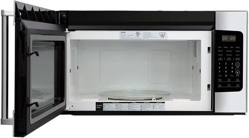 فرن ميكروويف Thor Kitchen 30 بوصة 1.7 قدم مكعب فوق النطاق مع مستشعر طهي ذكي - وضع ECO - بداية سريعة - مؤقت مطبخ، ستانلس ستيل in Kuwait