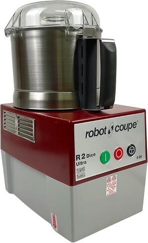 Robot Coupe R2U DICE Combination Food Processor with 3 Quart Bowl, Stainless Steel, Continuous Feed & 4 Discs, 2 hp, 120v,R2 DICE Ultra in Kuwait