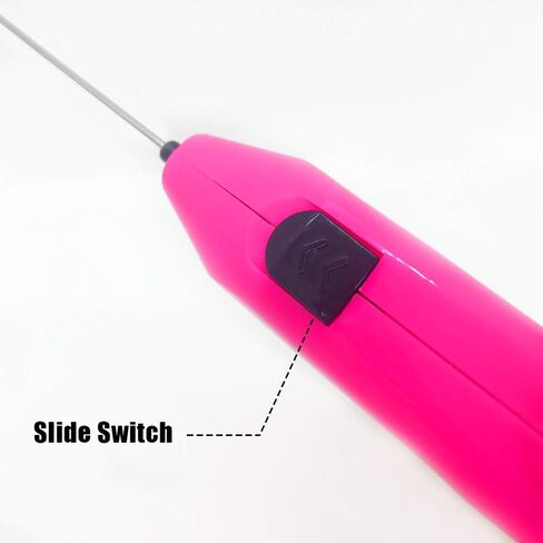 Electric Tumbler Resin Stirrer for Crafts Tumbler, USLINSKY Handheld Mixer Battery Operated Epoxy Mixing Stick Apply to Making DIY Epoxy Resin Glitter Tumbler Cups (Pink) in Saudi Arabia