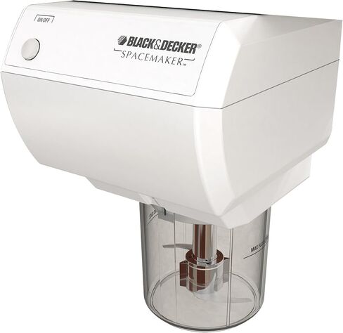 Black & Decker CG800 Spacemaker Traditional Mini Food Processor and Coffee Grinder, White in Saudi Arabia