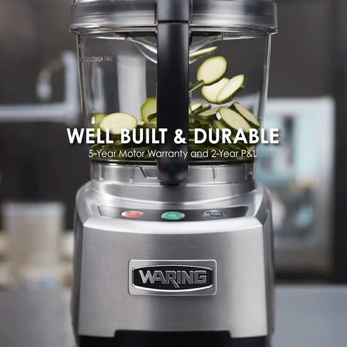 Waring Commercial WFP16S Sealed Batch Bowl Food Processor with LiquiLock Seal System, 4-Quart in Saudi Arabia