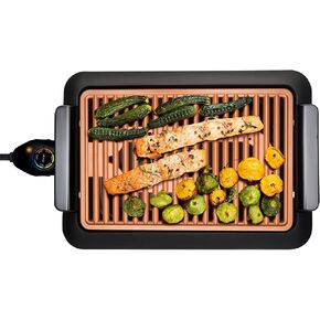Gotham Steel Smokeless Electric Grill, Portable and Nonstick As Seen On TV! - DELUXE in Kuwait