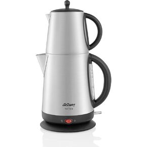 Arzum Tea Tock Electric Turkish Tea Maker, Stainless Steel, 120V in Kuwait