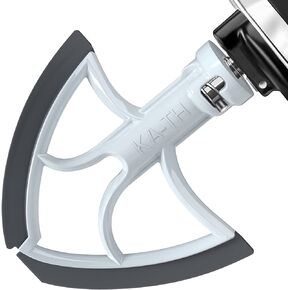 مضرب فليكس إيدج لملحق خلاط مساعد المطبخ، ملحقات مساعدة المطبخ للخلاط، يناسب أوعية الخلاط ذات الرأس المائل لأوعية سعة 4.5-5 كوارت، مضرب بحواف سيليكون مرنة (رمادي داكن) in Kuwait