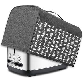 YARWO 2 Slice Toaster Cover with Bottom and Solid Structure 11.4x8.3x8 in in Saudi Arabia